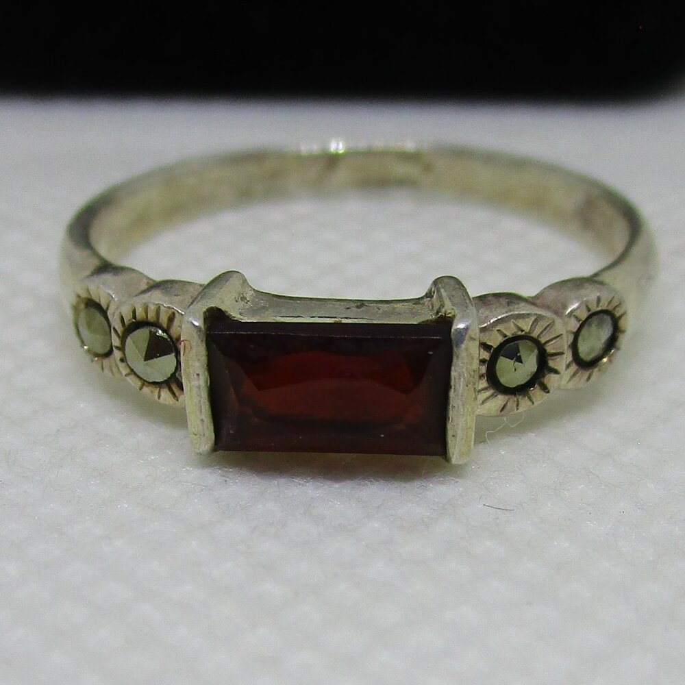 Small Solitaire Stone Set Ring - image 3